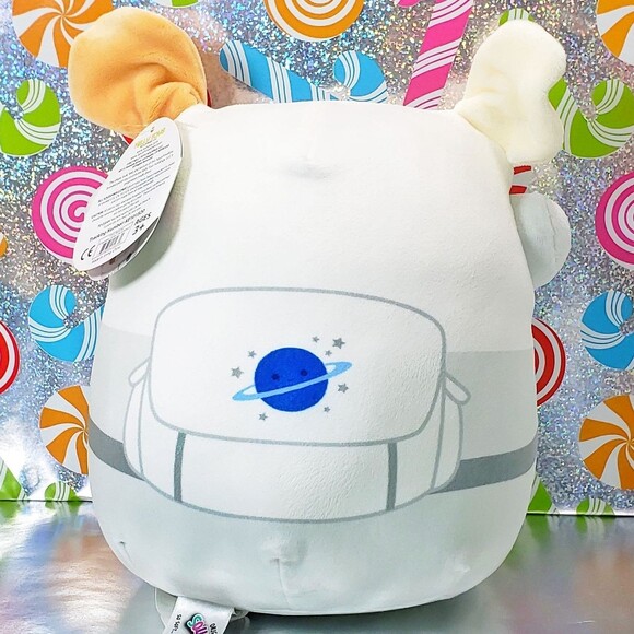 Squishmallow Brock the Bulldog Astronaut 8" 2021 UltraSoft Stuffed Toy Plush NWT - Picture 2 of 6